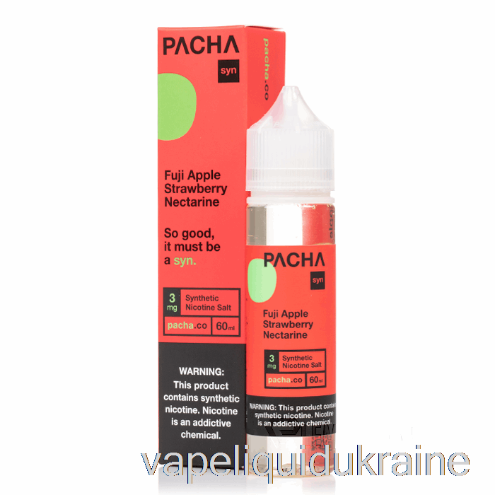 Vape Liquid Ukraine Fuji Apple Strawberry Nectarine - Pachamama - 60mL 6mg